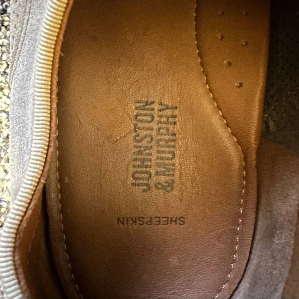Johnston & Murphy Skeepskin Men’s Shoes Size 11.5